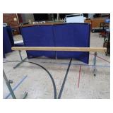"ATLAS & CO" BALANCE BEAM WITH PADDED BLUE MATT
