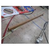 SHORT WOODEN BALANCE BEAM