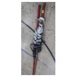 RED POLE VOLLEYBALL NET