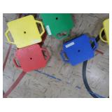 8 SCOOTER BOARDS