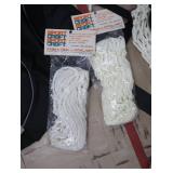 BAG OF SMALLER BALLS & SCORING NETS