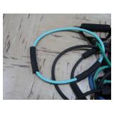 STRETCH EXCERSIZE WEIGHT BANDS/WORKOUT LOT