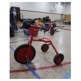 RED "LOCO MOTION" TRICYCLE