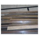 PILE OF WOOD AND TRIMS