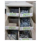 6 DRAWER METAL CABINET (FILLED)