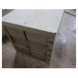 6 DRAWER METAL CABINET (FILLED)