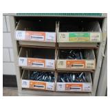 6 DRAWER METAL CABINET (FILLED)