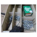 6 DRAWER METAL CABINET (FILLED)