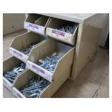 6 DRAWER METAL CABINET (FILLED)
