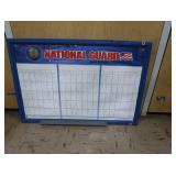 VINTAGE NATIONAL GAURD CALENDER