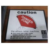 ELLISON CUTTING MACHINE & MORE?