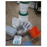 ASSORTMENT OF 2 & 5 GAL BUCKETS LIDS & MORE