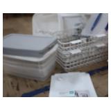 ASSORTMENT OF 2 & 5 GAL BUCKETS LIDS & MORE