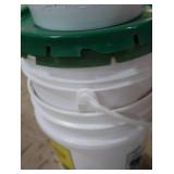 ASSORTMENT OF 2 & 5 GAL BUCKETS LIDS & MORE