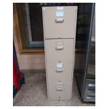 4 DRAWER FILE CABINET