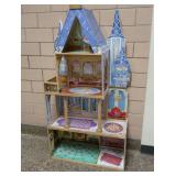 BEAUTIFUL WOODEN DOLL HOUSE