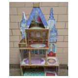 BEAUTIFUL WOODEN DOLL HOUSE