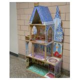 BEAUTIFUL WOODEN DOLL HOUSE