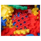 LARGE TRUNK FILLED WITH BUBBLE PUZZLE PEICES