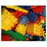 LARGE TRUNK FILLED WITH BUBBLE PUZZLE PEICES