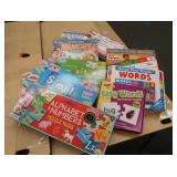 MISC LOT OF SCHOOL GAMES/PUZZLES