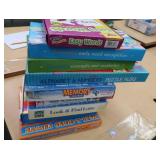 MISC LOT OF SCHOOL GAMES/PUZZLES