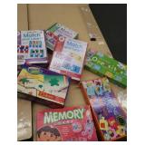 MISC LOT OF GAMES & PUZZLES