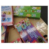 MISC LOT OF GAMES & PUZZLES
