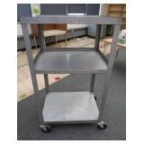VERY NICE METAL ROLLY CART