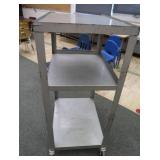 VERY NICE METAL ROLLY CART