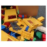HUGE BOX OF BUILDING TOYS/LEGOS AND MORE