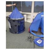 POP UP KIDS CASTLE AND TENT