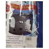 POP UP KIDS CASTLE AND TENT