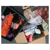 LARGE AMOUNT OF ARTS&CRAFTS YARD/STRING AND RIBBON