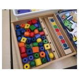 LEARNING/TIME/COUNTING FUN COLORFUL LOT