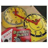 LEARNING/TIME/COUNTING FUN COLORFUL LOT