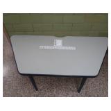 CUTE BLUE TRAPAZOID LEARNING TABLE