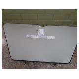 CUTE BLUE TRAPAZOID LEARNING TABLE