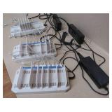 3 UNITEK  SMART PORT 10 PORT CHARGING STATIONS WITH 3 SWITCH ADAPTORS