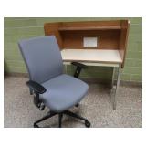 LEARNING CORRALL + VERY NICE COMPUTER CHAIR