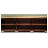 LONG WOODEN SHELF WITH EXTRA TOP