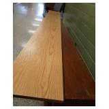 LONG WOODEN SHELF WITH EXTRA TOP