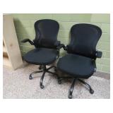 2 COMPUTER CHAIRS