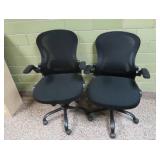 2 COMPUTER CHAIRS