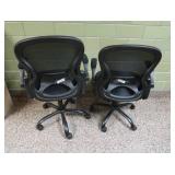 2 COMPUTER CHAIRS
