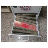 2 DRAWER  METAL FILING CABINET