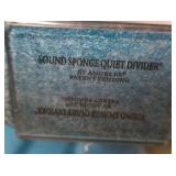2 SOUND SPONGES "QUIET DIVIDERS"