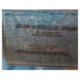 2 SOUND SPONGES "QUIET DIVIDERS"