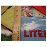 LOT OF OVERSIZED KINDERGARDEN BOOKS