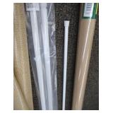 BRAND NEW OVAL SPRING TENSION RODS